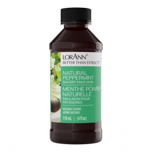 LorAnn Oils 4 fl. oz. All-Natural Peppermint Bakery Emulsion LorAnn Oils 4 fl. oz. All-Natural Peppermint Bakery Emulsion