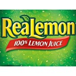 ReaLemon 8 fl. oz. 100% Lemon Juice - 12/Case ReaLemon 8 fl. oz. 100% Lemon Juice - 12/Case