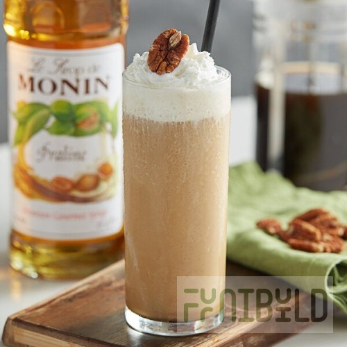 Monin Premium Praline Flavoring Syrup 750 mL