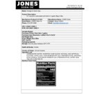 Jones Orange & Cream Beverage / Soda Syrup 3 Gallon Bag in Box