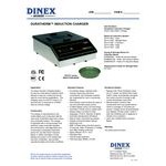Dinex DX1411061 Cranberry Induction Base for DuraTherm Induction Charger - 12/Case Dinex DX1411061 Cranberry Induction Base for DuraTherm Induction Charger - 12/Case