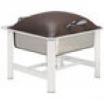 Bon Chef 20313-ESPRESSO Powerline Espresso 8 Qt. Square Induction Chafer