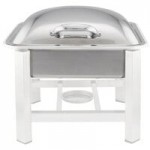 Bon Chef 20313-ESPRESSO Powerline Espresso 8 Qt. Square Induction Chafer