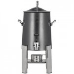 Bon Chef 20313-ESPRESSO Powerline Espresso 8 Qt. Square Induction Chafer
