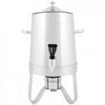Choice Economy 8 Qt. Full Size Stainless Steel Chafer with Folding Frame - 3/Case