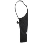 Mercer Culinary M63208BDBK Metro Edge Renegade Black Cotton Canvas Bib Apron with Adjustable Black Leather Cross-Back Straps, and 5 Pockets - 30 1/2 Mercer Culinary M63208BDBK Metro Edge Renegade Black Cotton Canvas Bib Apron with Adjustable Black Leather Cross-Back Straps, and 5 Pockets - 30 1/2