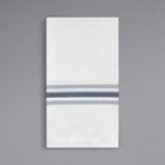 Oxford Super Blend Red 100% Spun Polyester Bistro Striped Cloth Napkins 18 Oxford Super Blend Red 100% Spun Polyester Bistro Striped Cloth Napkins 18