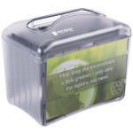 San Jamar H4004TBK Venue Black Pearl Mini Interfold Tabletop Napkin Dispenser San Jamar H4004TBK Venue Black Pearl Mini Interfold Tabletop Napkin Dispenser