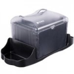 San Jamar H4004TBK Venue Black Pearl Mini Interfold Tabletop Napkin Dispenser San Jamar H4004TBK Venue Black Pearl Mini Interfold Tabletop Napkin Dispenser