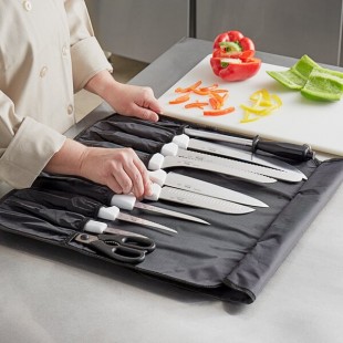 Choice 11 Piece Knife Set with White Handles Choice 11 Piece Knife Set with White Handles