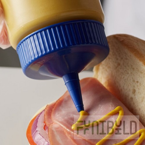 Vollrath 4913-44 Traex® Blue Single Tip Wide Mouth Bottle Cap