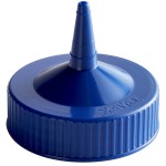 Vollrath 4913-44 Traex® Blue Single Tip Wide Mouth Bottle Cap Vollrath 4913-44 Traex® Blue Single Tip Wide Mouth Bottle Cap