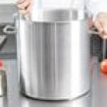 Vollrath 47724 Intrigue 38 Qt. Stainless Steel Stock Pot