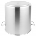 Vollrath 47724 Intrigue 38 Qt. Stainless Steel Stock Pot