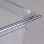 Vollrath 8028410 Super Pan® 1/2 Size Clear Polycarbonate Food Pan - 8