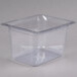 Vollrath 8028410 Super Pan® 1/2 Size Clear Polycarbonate Food Pan - 8