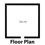Norlake KODB771010-C Kold Locker 10' x 10' x 7' 7