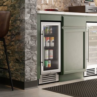 AvaValley BRC-78-SZ 78-Can Single Temperature Slim Full Glass Door Beverage Cooler AvaValley BRC-78-SZ 78-Can Single Temperature Slim Full Glass Door Beverage Cooler