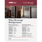 AvaValley BRC-78-SZ 78-Can Single Temperature Slim Full Glass Door Beverage Cooler AvaValley BRC-78-SZ 78-Can Single Temperature Slim Full Glass Door Beverage Cooler