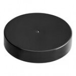 53/400 Smooth Unlined Black Lid - 100/Pack 53/400 Smooth Unlined Black Lid - 100/Pack