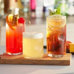 Acopa Thumbprint 13 oz. Beverage Glass - 12/Case