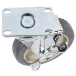 Cambro UPCS400CK Rigid and Swivel Stem Casters - 4/Set Cambro UPCS400CK Rigid and Swivel Stem Casters - 4/Set