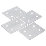 Cambro UPCS400CK Rigid and Swivel Stem Casters - 4/Set Cambro UPCS400CK Rigid and Swivel Stem Casters - 4/Set