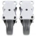Cambro UPCS400CK Rigid and Swivel Stem Casters - 4/Set Cambro UPCS400CK Rigid and Swivel Stem Casters - 4/Set