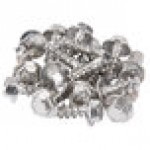 Cambro UPCS400CK Rigid and Swivel Stem Casters - 4/Set Cambro UPCS400CK Rigid and Swivel Stem Casters - 4/Set