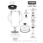 Waring 012008 Blender Locknut Waring 012008 Blender Locknut