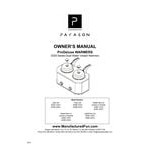 Paragon 2029C Pro-Deluxe Dual 3 Qt. Warmer with 2 Heated Spouts - 120V, 1034W Paragon 2029C Pro-Deluxe Dual 3 Qt. Warmer with 2 Heated Spouts - 120V, 1034W