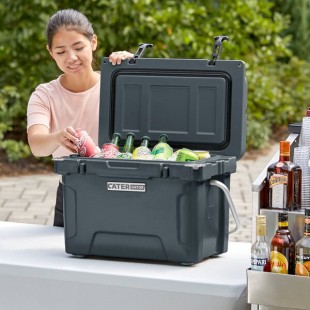 CaterGator CG20CHR Charcoal 20 Qt. Rotomolded Outdoor Cooler / Ice Chest CaterGator CG20CHR Charcoal 20 Qt. Rotomolded Outdoor Cooler / Ice Chest