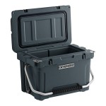 CaterGator CG20CHR Charcoal 20 Qt. Rotomolded Outdoor Cooler / Ice Chest