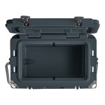 CaterGator CG20CHR Charcoal 20 Qt. Rotomolded Outdoor Cooler / Ice Chest