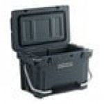 CaterGator CG20CHR Charcoal 20 Qt. Rotomolded Outdoor Cooler / Ice Chest
