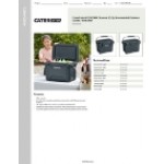 CaterGator CG20CHR Charcoal 20 Qt. Rotomolded Outdoor Cooler / Ice Chest