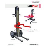 Magliner LiftPlus 350 lb. Rechargeable Keg / Industrial-Use Folding Lift LPS6025NX1