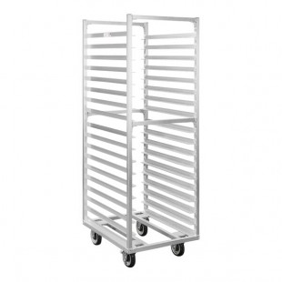 New Age 18 Pan Heavy-Duty Aluminum Roll-In Refrigerator / Proofer Rack 1338 New Age 18 Pan Heavy-Duty Aluminum Roll-In Refrigerator / Proofer Rack 1338