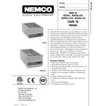 Nemco 6055A-43 4/3 Size Countertop Food Warmer with 31
