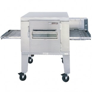 Lincoln 1450-000-U-K1825 Impinger I 1400 Series FastBake Natural Gas Conveyor Oven, Left to Right Operation - 120,000 BTU Lincoln 1450-000-U-K1825 Impinger I 1400 Series FastBake Natural Gas Conveyor Oven, Left to Right Operation - 120,000 BTU