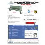 Advance Tabco 19-18-40-ADA 16-Gauge ADA Multi-Station Hand Sink with 5