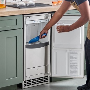 Ice-O-Matic GEMU090 Air Cooled Undercounter Pearl/Nugget Ice Machine