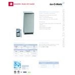 Ice-O-Matic GEMU090 Air Cooled Undercounter Pearl/Nugget Ice Machine