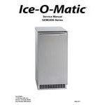 Ice-O-Matic GEMU090 Air Cooled Undercounter Pearl/Nugget Ice Machine