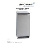 Ice-O-Matic GEMU090 Air Cooled Undercounter Pearl/Nugget Ice Machine
