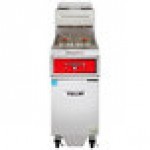 Vulcan 1VK85DF-1 PowerFry5 85-90 lb. Natural Gas Floor Fryer with Solid State Digital Controls and KleenScreen Filtration System - 90,000 BTU Vulcan 1VK85DF-1 PowerFry5 85-90 lb. Natural Gas Floor Fryer with Solid State Digital Controls and KleenScreen Filtration System - 90,000 BTU