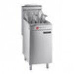 Wolf by Vulcan WF400-2 45-50 lb. Liquid Propane Floor Fryer - 120,000 BTU