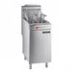 Wolf by Vulcan WF400-2 45-50 lb. Liquid Propane Floor Fryer - 120,000 BTU