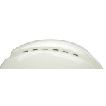 3M H-801V White 4-Point Ratchet Suspension Vented Full Brim Hard Hat