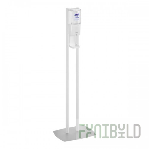PURELL® 8210-DS ES10 1,200 mL White Automatic Hand Sanitizer Dispenser with Floor Stand